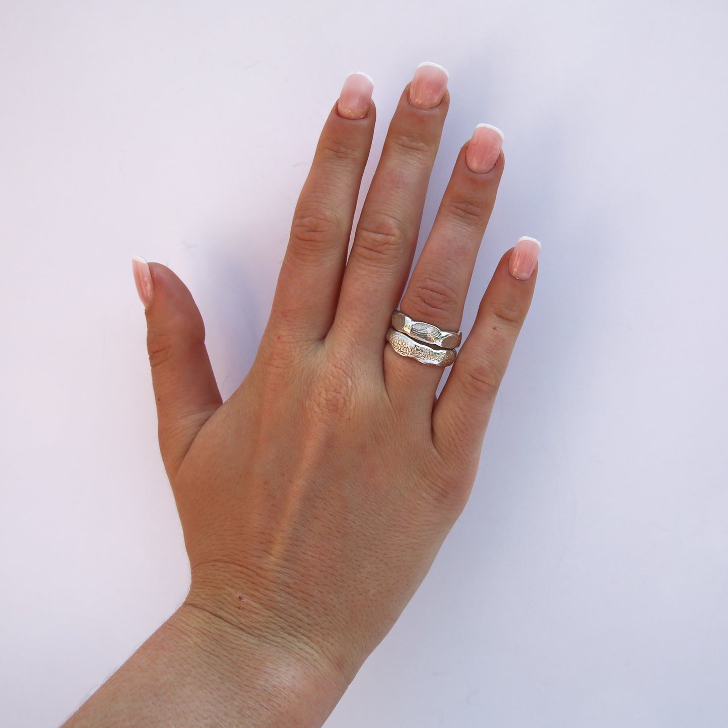 Organic Print Ring ~ Impressions