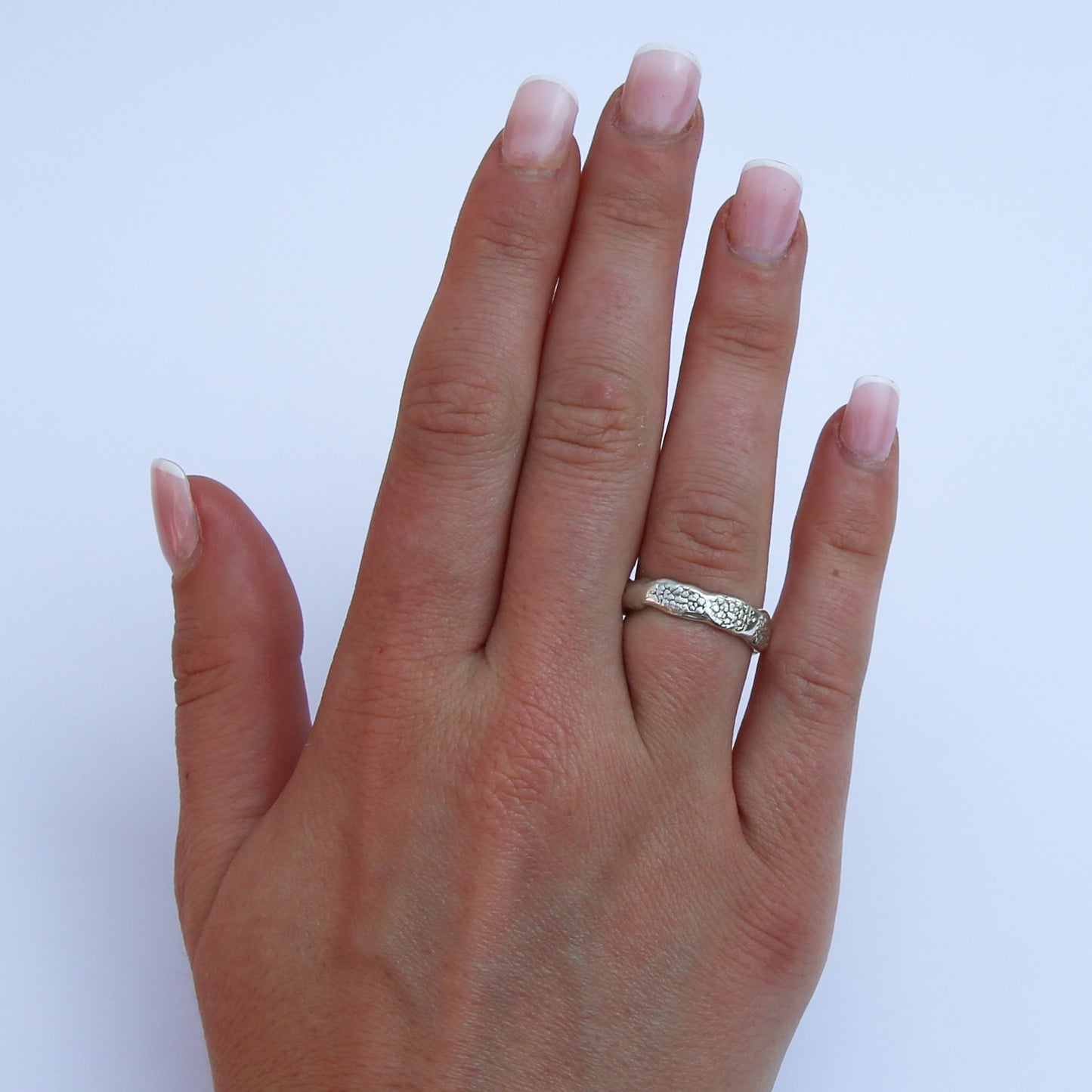 Organic Print Ring ~ Impressions