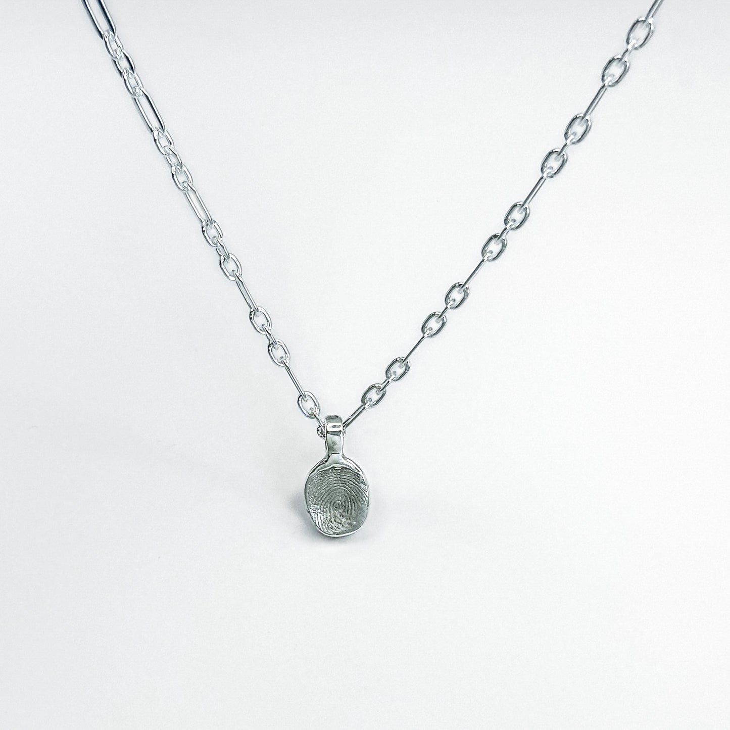 Figaro Necklace With Organic Pendant ~ Impressions