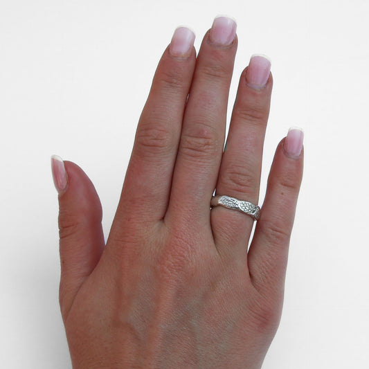 Organic Print Ring ~ Impressions