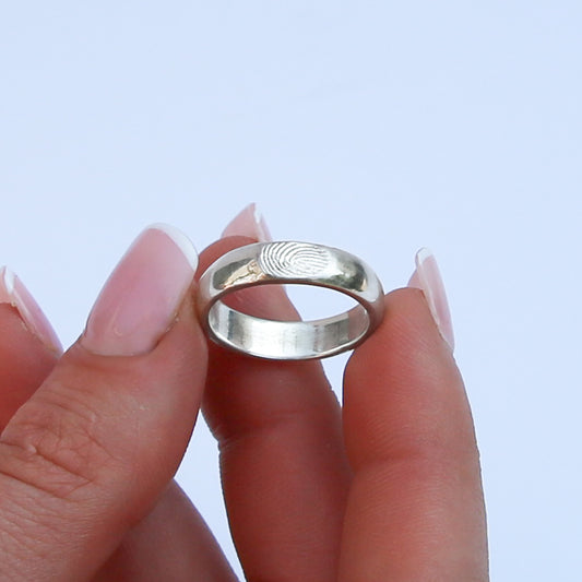 Mini Print Ring ~ Impressions Fingerprint Memorial